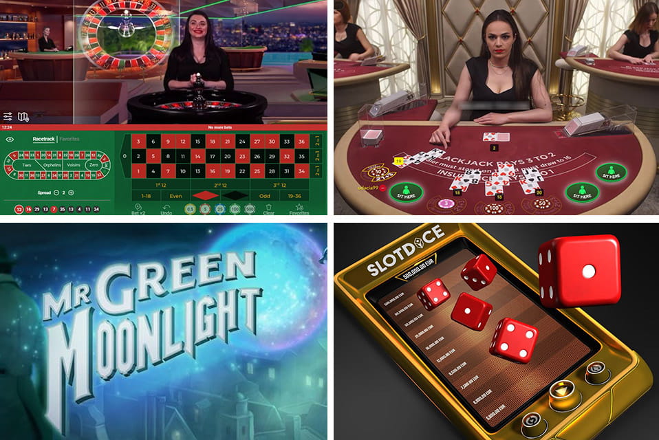 Casino Games Available at Mr. Green